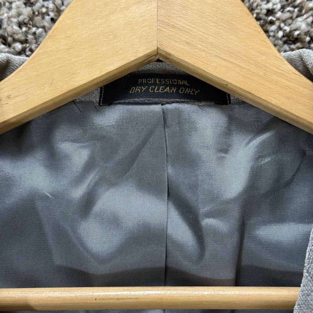 VTG Levi's‎ Western Wear Blazer Jacket 44R Gray Ranchcore Americana Sport Coat - Picture 8 of 11